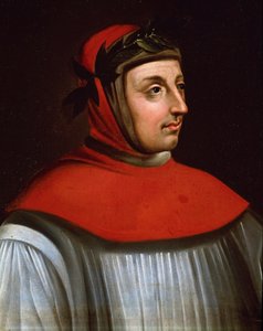 Portret Francesco Petrarki, zwanego Petrarką (Malarstwo autorstwa French School
