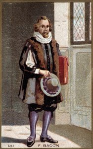 Portret Francisa Bacona (1561-1626), angielskiego męża stanu i filozofa. autorstwa French School