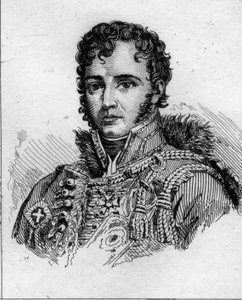 Portret Francois Antoine Charles Lallemand autorstwa French School