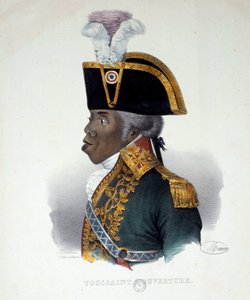 Portret Francois Dominique Toussaint znany jako „Toussaint-Louverture” (Toussaint Louverture autorstwa French School