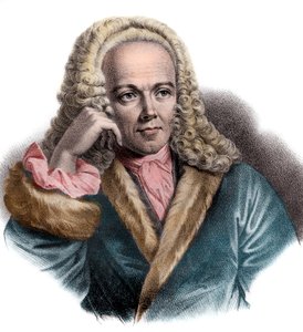 Portret Francois Quesnay (1694-1774) francuski lekarz i ekonomista autorstwa French School