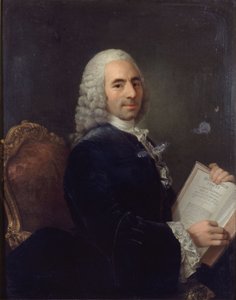 Portret Francois Quesnay (1694-1774), lekarza Ludwika XV i fizjokrata, po 1743 (olej na płótnie) autorstwa French School