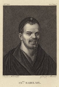 Portret Francois Rabelais autorstwa French School