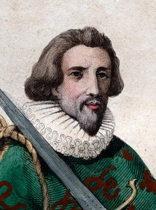 Portret Francois de Bonne, księcia Lesdiguieres (1543-1626), francuskiego żołnierza i konstabla Francji. autorstwa French School