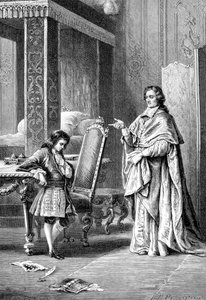 Portret Francois de Pons de Salignac de La Mothe-Fenelon (Mothe Fenelon autorstwa French School