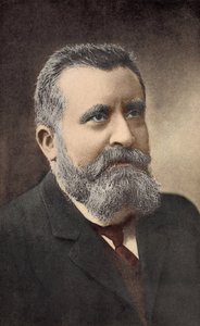 Portret francuskiego polityka, Jean Jaures (1859-1914) autorstwa French School