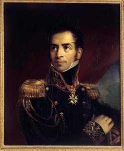 Portret generała barona Gourgauda (1783-1852) Anonimowy obraz. 19 wiek. Ile d