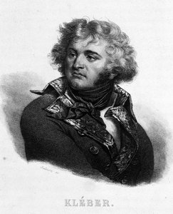 Portret generała Jeana Baptiste Klébera (1753 - 1800) - w „Revolution francaise” Thiersa. 19 wiek autorstwa French School