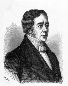 Portret Hansa Christiana Oersteda (Oersted lub Oersted autorstwa French School
