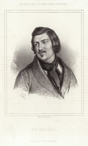 Portret Honoré de Balzac autorstwa French School