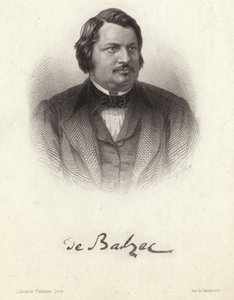 Portret Honoré de Balzac autorstwa French School