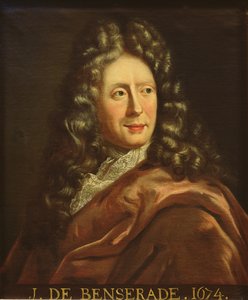Portret Izaaka de Benserade (1612-91) 1674