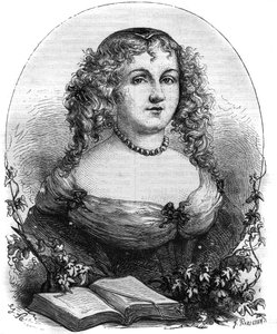 Portret Izabeli II Jerozolimskiej (Yolande de Brienne), królowej Jerozolimy (1212-1228) i żony Fryderyka II Świętego Cesarstwa. Rycina w „Historii papieży (...) Zbrodnie królowej króla i cesarzy na przestrzeni wieków” Maurice Lachatre autorstwa French School
