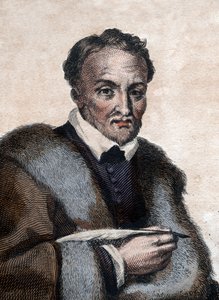 Portret Jacquesa Amyota (1513-1593), francuskiego biskupa, pisarza i tłumacza. autorstwa French School