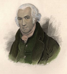 Portret Jamesa Watta (1736-1819), szkockiego inżyniera i mechanika. w „Portretach domu użytecznego” autorstwa French School