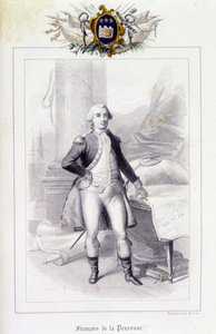Jean-Francois Galaupin muotokuva, Comte de La Perousen (Jean Francois Laperousepolish) autorstwa French School