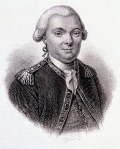 Portret Jean-Francois Galaup, Comte de La Perouse (Jean Francois Laperouse autorstwa French School