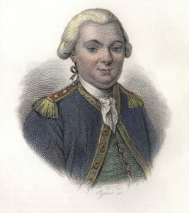 Portret Jean-Francois Galaup, hrabiego La Perouse (Jean Francois Laperouse autorstwa French School