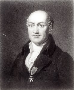 Portret Jean Baptiste Joseph Delambre (1749-1822) autorstwa French School