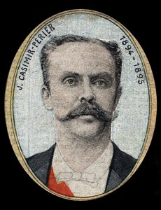 Portret Jeana Casimira-Perriera (Casimir Perrier, Casimir Perrier, Casimir-Perrier) (1847-1907), prezydenta Republiki Francuskiej. autorstwa French School