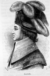 Portret Jean François Rewbell (lub Reubell), francuskiego polityka (1747 - 1807) - w "L