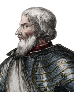 Portret Jana II Le Maingre (Le Meingre) (1366-1421), zwanego Boucicaut, marszałek Francji. autorstwa French School