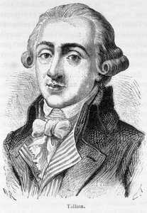 Portret Jean Lambert (Jean-Lambert) Tallian, francuski polityk (1767-1820) - w „” L