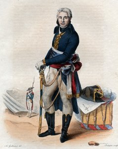 Portret Jean Victor Moreau (1763-1813), francuskiego generała. autorstwa French School