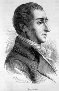 Portret Josepha Louisa, hrabiego Lagrange (1736-1813), francuskiego matematyka - w „”L