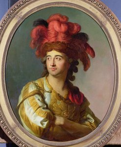 Portret Larive autorstwa French School
