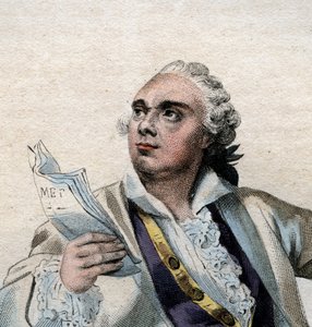 Portret Lekaina (1729-1778), francuskiego aktora. autorstwa French School