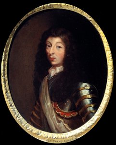 Portret Ludwika II księcia Burbon (Bourbon-Conde), Wielkiego Conde (1621-1686) Obraz szkoły francuskiej z XVII wieku. Paryż, Musée de l
