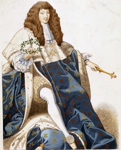 Portret Ludwika XIV, młodego. autorstwa French School