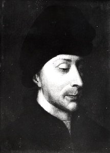 Portret Ludwika Francuskiego (1372-1407) Książę Orleanu, ok. 1420