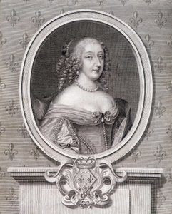 Portret Mademoiselle de Montpensier zwany „Wielką Mademoiselle” autorstwa French School