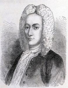 Portret Mathieu Dutilha (1715-1791) - w „Albumie nauki”; wybitni uczeni; Wielkie odkrycia”” 1896. autorstwa French School