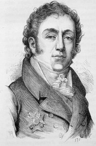 Portret Mathieu Montmorency, francuskiego polityka (1766 - 1826) - w ""L