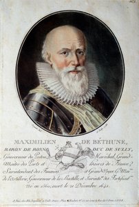 Portret Maksymiliana de Bethune, księcia Sully (1560-1641). autorstwa French School