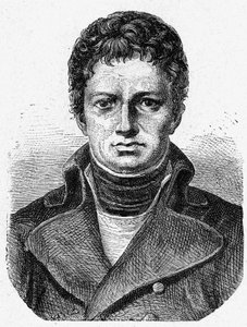 Portret Nicolasa René Dufriche, barona Desgenettesa (1762 - 1837), francuskiego lekarza wojskowego - w „Album de la Science; wybitni naukowcy; Wielkie odkrycia”” 1896. autorstwa French School