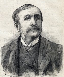 Portret Pawła, hrabiego Remusata (1831-1897) francuski dziennikarz i pisarz autorstwa French School