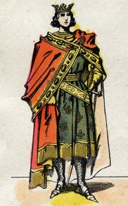 Portret Filipa V Długiego (1294 - 1322), króla Francji. autorstwa French School