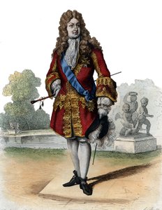 Portret Filipa II, księcia Orleanu (1674-1723). autorstwa French School