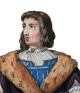 Portret Philippe de Commines (1447-1511), francuskiego pisarza i dyplomaty. autorstwa French School