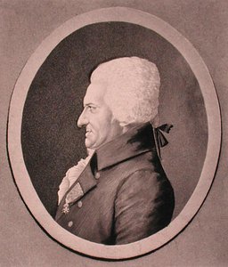Portret Pierre-Alexandre Monsigny (1729-1817) grawerowany przez Edme Quenedey (1756-1830) (grafika) autorstwa French School