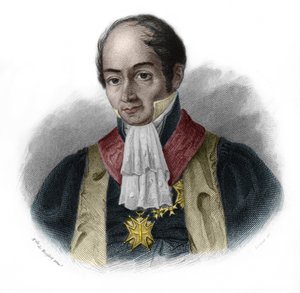 Portret Pierre-Francois-Hercule (Pierre Francois Hercule), hrabiego Serre (1776-1824), francuskiego polityka. w „” LIBRE DES SPEAKERS”” Louisa de Cormenina Timona. 1842. Kolekcja prywatna. autorstwa French School