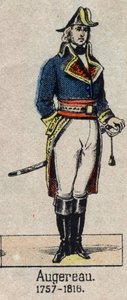 Portret „” Pierre Francois Charles Augereau, książę Castiglione (marszałek Augereau) Marechal Francji (Paryż autorstwa French School