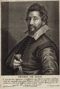 Portret Pietera de Jode I autorstwa French School