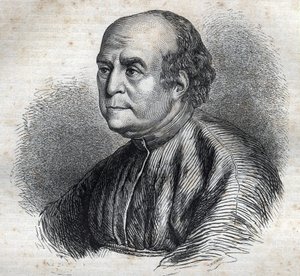 Portret papieża Mikołaja V (1398-1455) Rycina w „Historii papieży” (...) Zbrodnie królowej królowej i cesarzy na przestrzeni wieków” Maurice Lachatre autorstwa French School