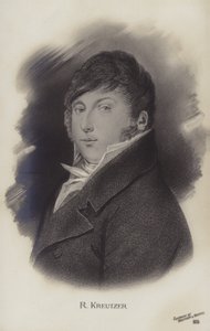 Portret Rodolphe Kreutzer autorstwa French School