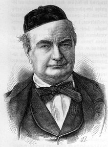 Portret Sainte Beuve (1804 - 1869) (Sainte-Beuve) francuski pisarz - w ""L